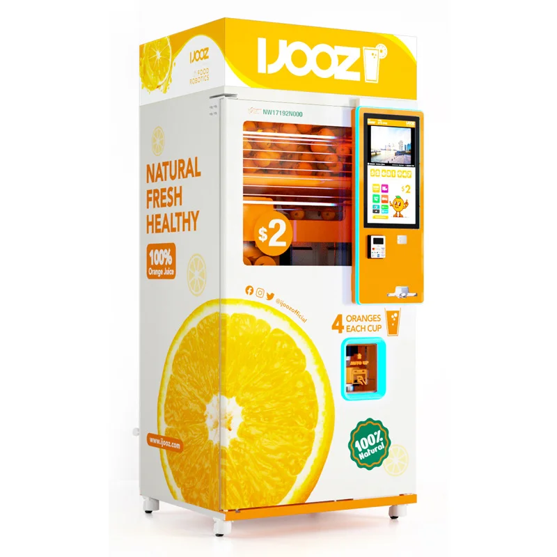 Vending Machine for Orange Juice Fresh Squeezed Orange Juice Vending Machine