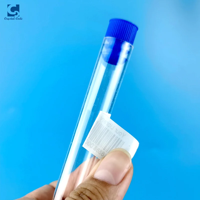 Custom Roll Autoclave Cryogenic Lab Label Bottle Sticker Roll Self Adhesive Laboratory Label for Glass or Plastic Container