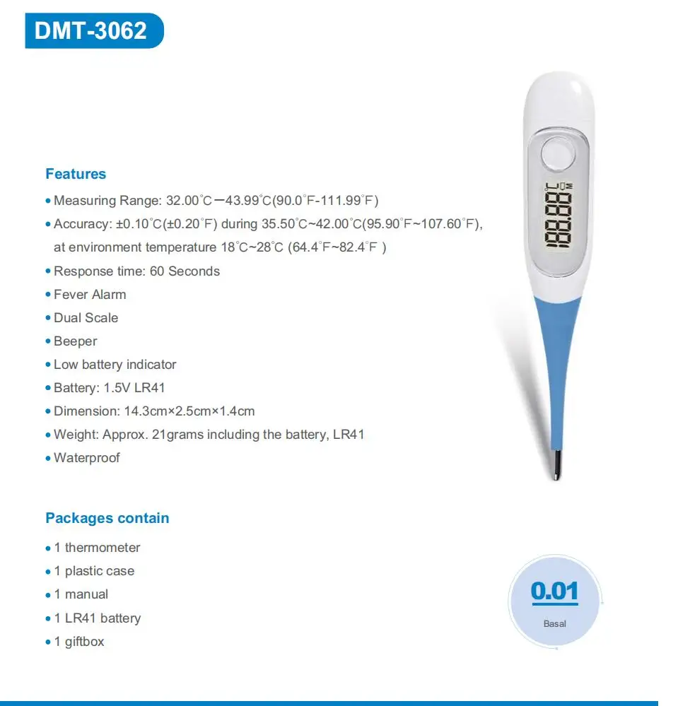 Basal High Accuracy Digital Thermometer Ovulation Buy Ovulation