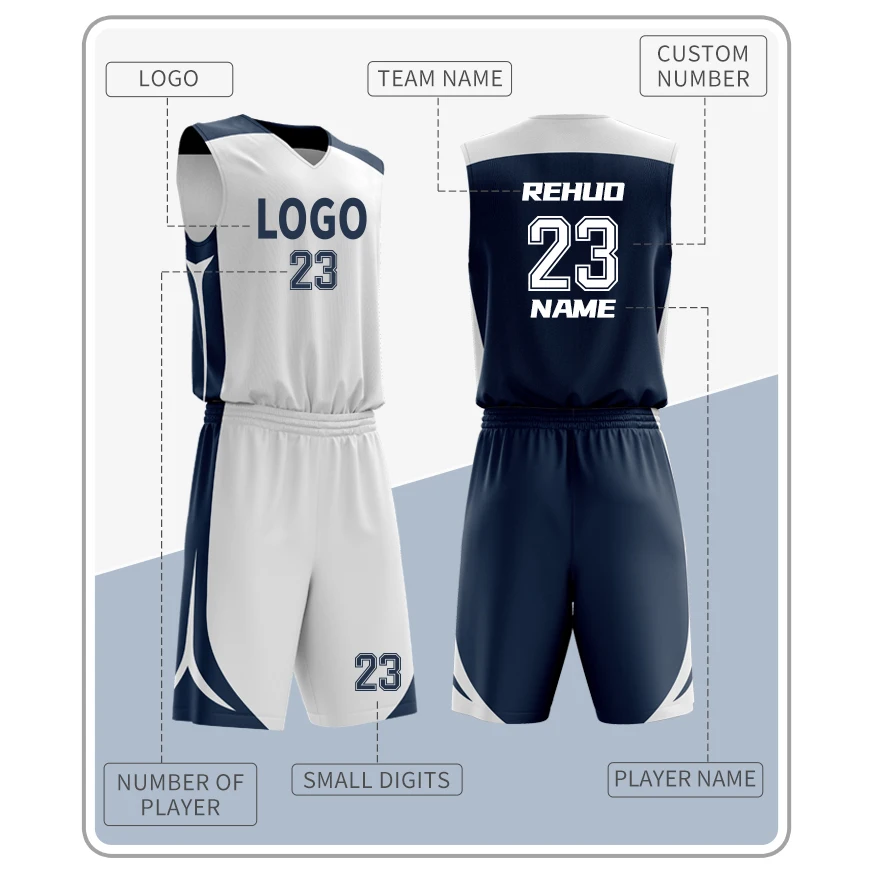 Custom Design Printing Sublimation Basketball Uniform Black and Red Basketball Jersey Design