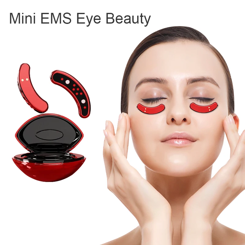 Mini Home Led Red Light Eye Massager Bag Ems Micro Current Eye Patches ...