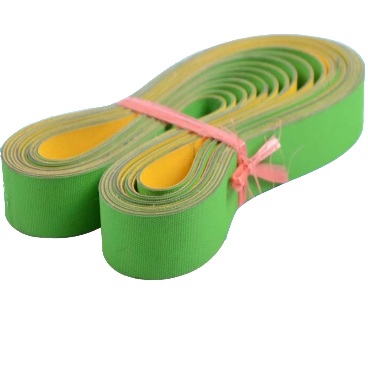 Nylon-Flachriemen – Gelb-grün, 2 Mm Dick, 970x30 Produktbild-Vorschau 3