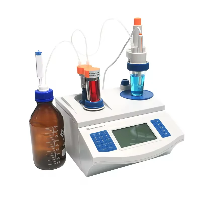 CHINCAN Ti-40 Laboratory Digital Automatic Potentiometric Titrator Potential Titrator Burette 10ml 20ml