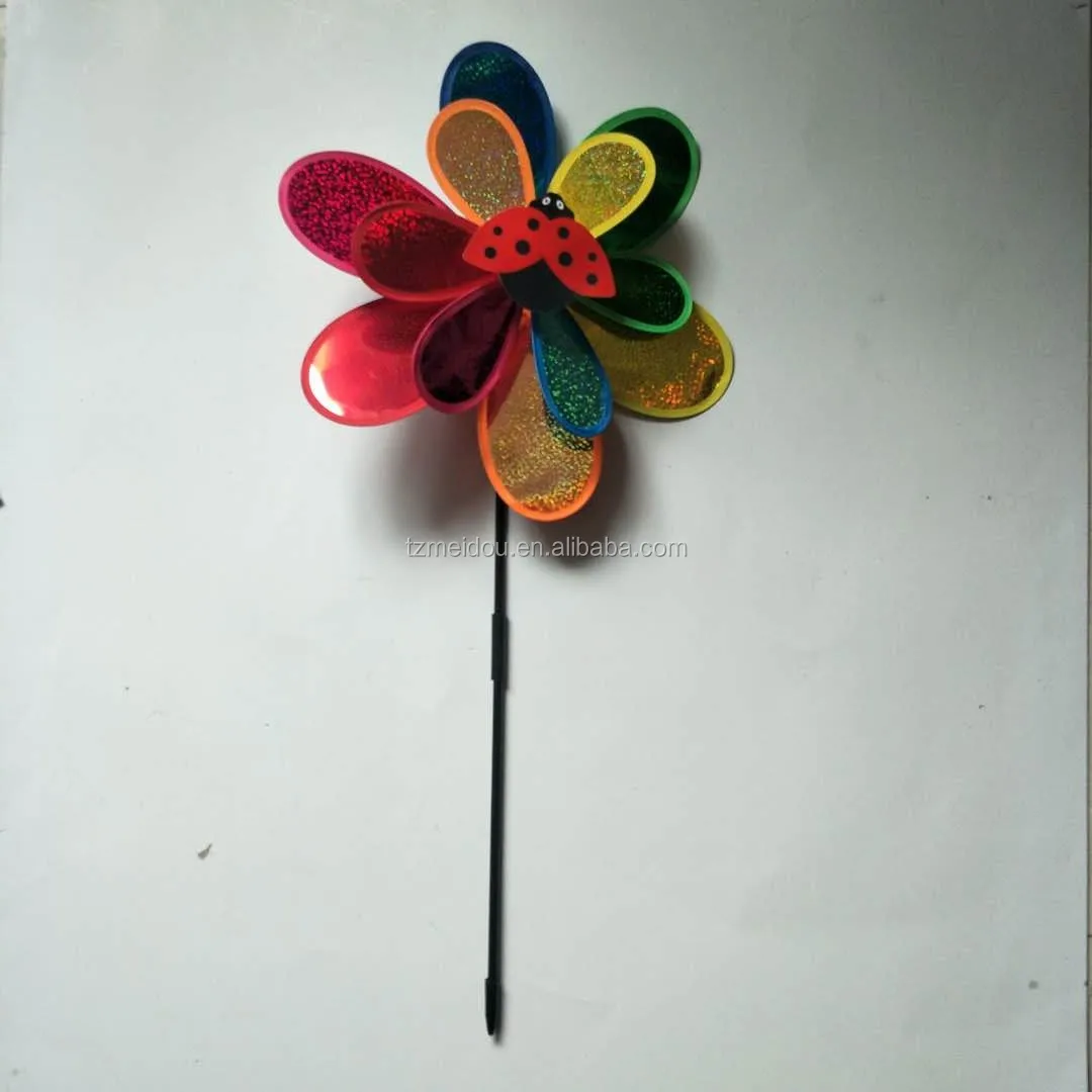 Декоративная мигающая ветряная мельница с