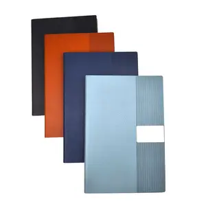 N527 100 Sheet Fabric Cover Hardcover Notebook Promotional and Wholesale with Thread Sewing Binding A5 Size