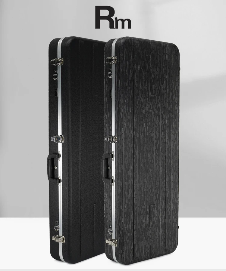 Wholesale Customized Waterproof Shockproof ABS Guitar Gig Case Professional Instrument Premium Box Acoustic Guitar Hard Case