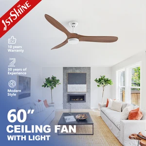 1stshine LED Ceiling Fan Reversible Motor Smart LED Ceiling Fans with Light and Remote Control