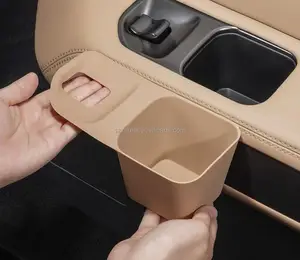 For BYD Equation Leopard 8 Third Row Silicone Water Cup Holder with Drainage Cup and Anti-slip Pad