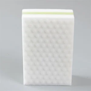 Factory Sale Multi-function Magic Sponge Melamine Sponges White Nano Sponge for Kitchen Bathroom Clean Three Layer Design