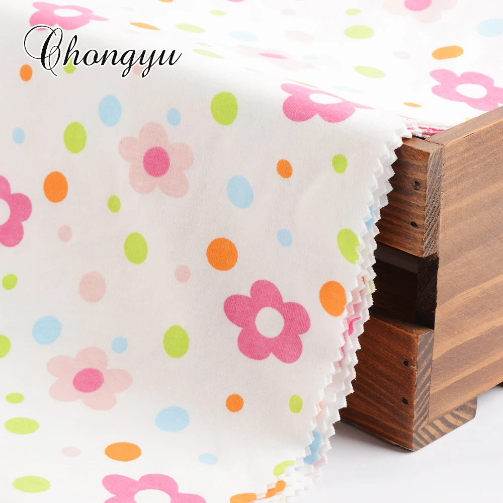 patterned cotton jersey fabric