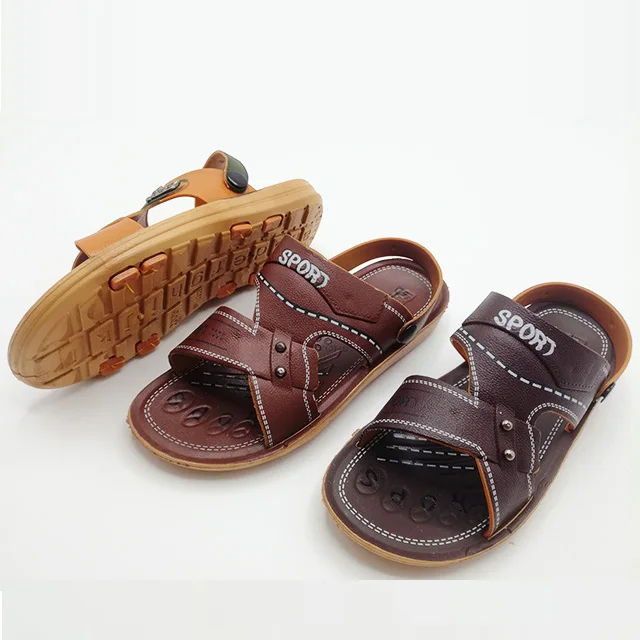 nice design low price summer man slide slippers pvc men sandal shoes beach sandals