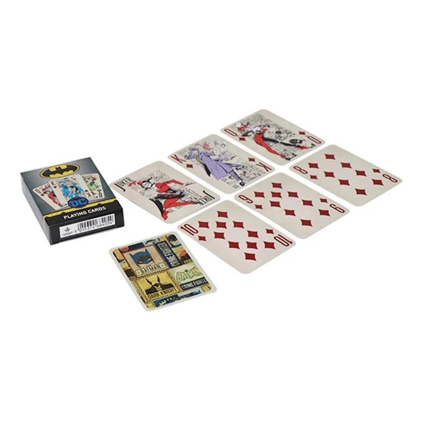 Free Samples Factory Custom Playing Cards Logo Poker Set Printed High Quality Standard Art Paper Card Game for Adult Games