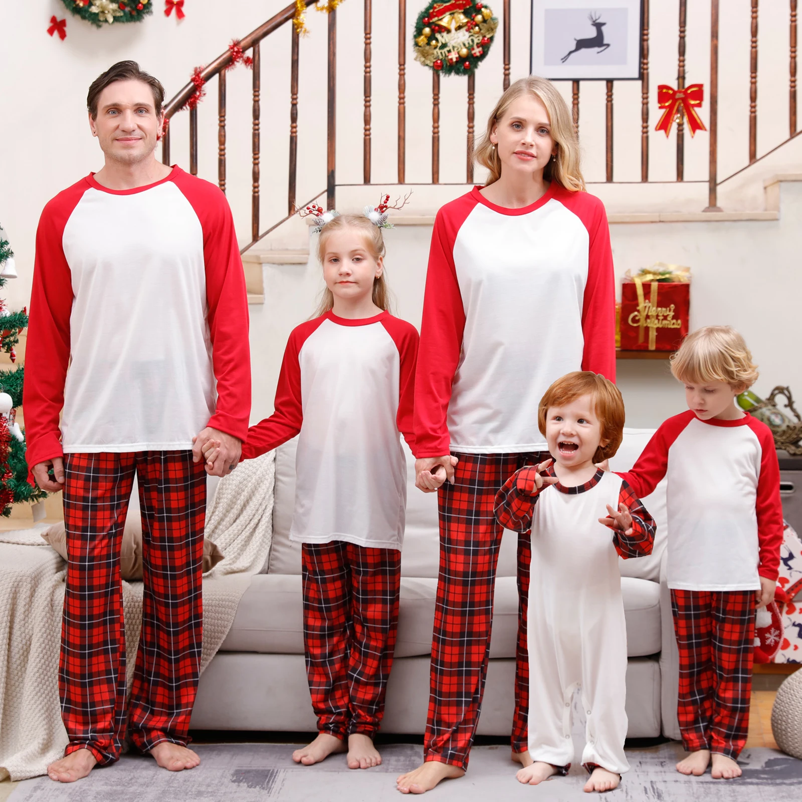 Xmas Pjs Red Plaid Family Pajamas Shop Our Collection Of Christmas