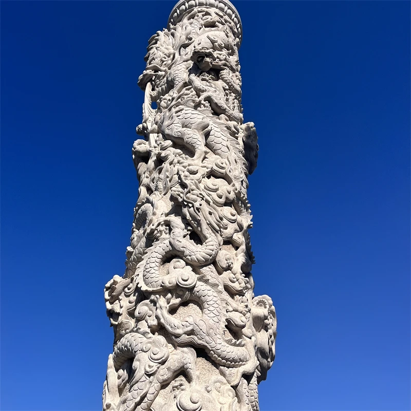 product wholesale price custom hand carved stone figure statue customized garden decoration granite figure sculpture-15