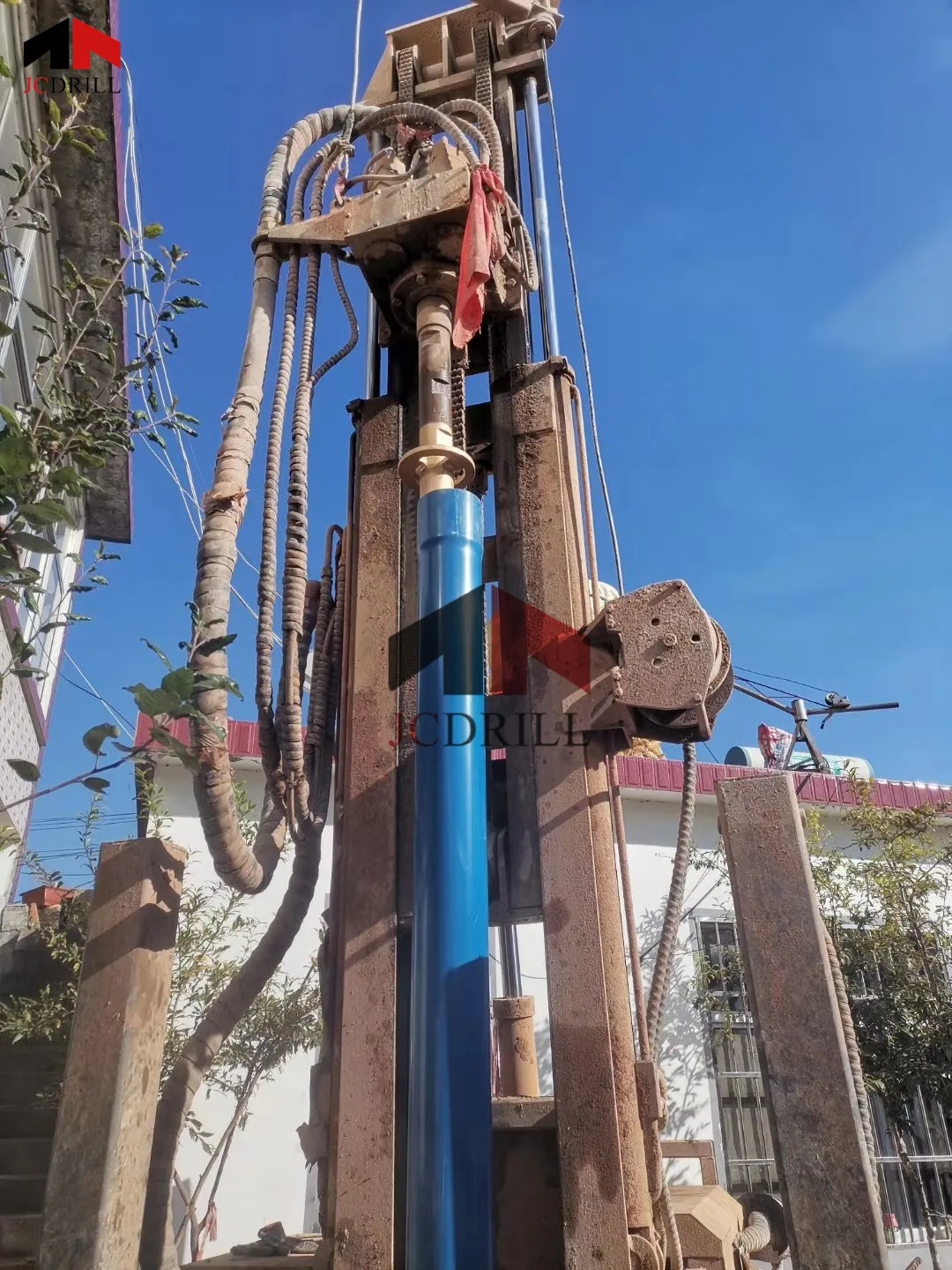 中国製のネジ接続式水井戸用PVCケーシングおよびスクリーンパイプ