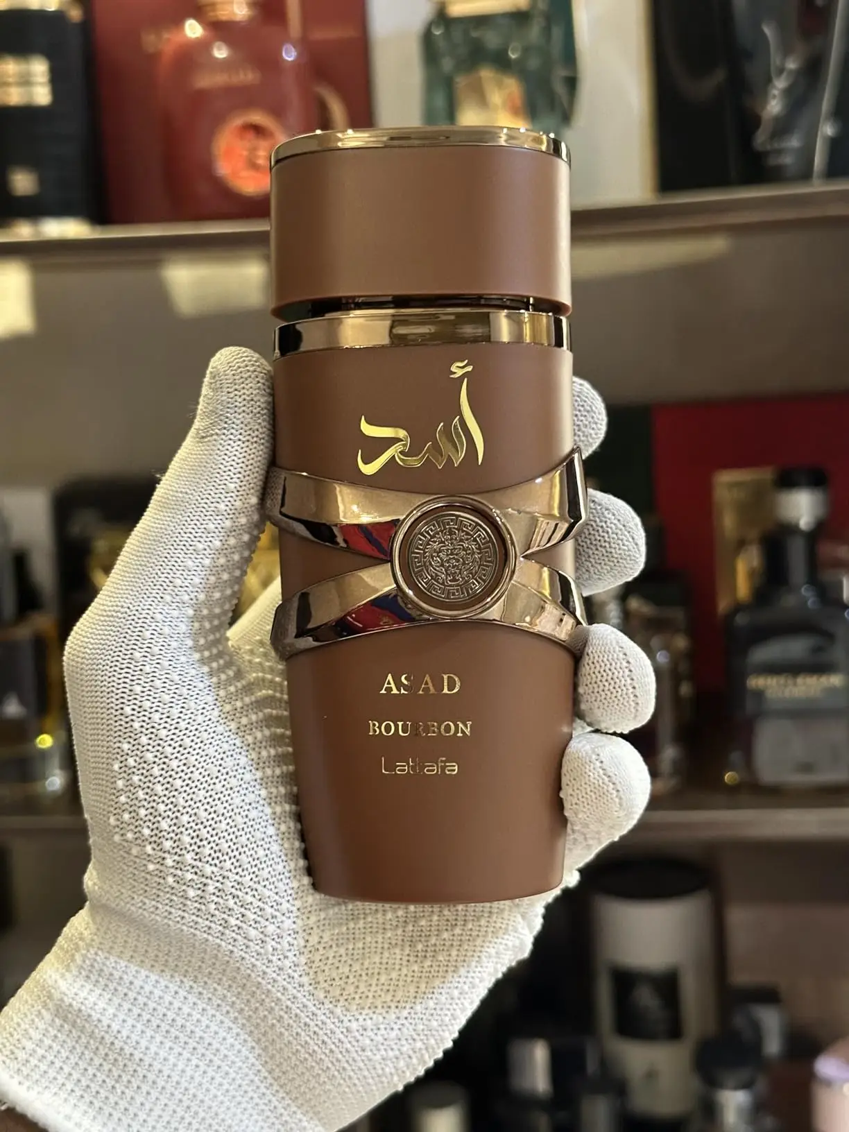 Asad Bourbon para Unissex Eau de Parfum Spray, 3.4 Onças / 100 ml