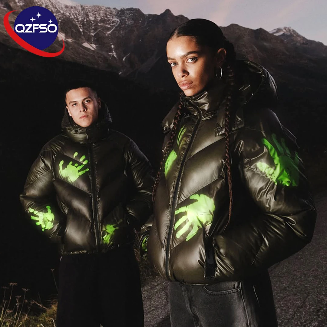 Ski Jacket Color Changing Jacket Custom Heat Reactive Clothing