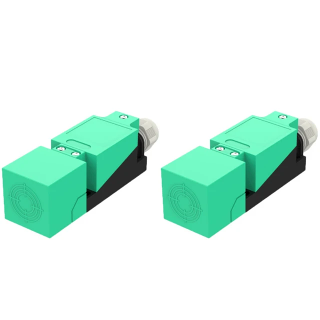 Proximity sensor 24v three wire output NPN NO detection distance 4mm square inductive proximity switch sensor details