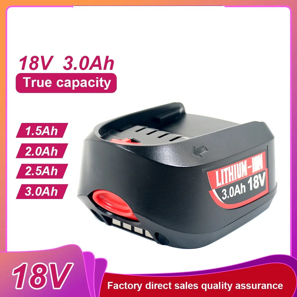 Hot Sale High Quality 18V 1.5AH 2.0Ah 2.5Ah Cordless Power Tool Battery Replacement Battery