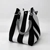 Black and white stripes