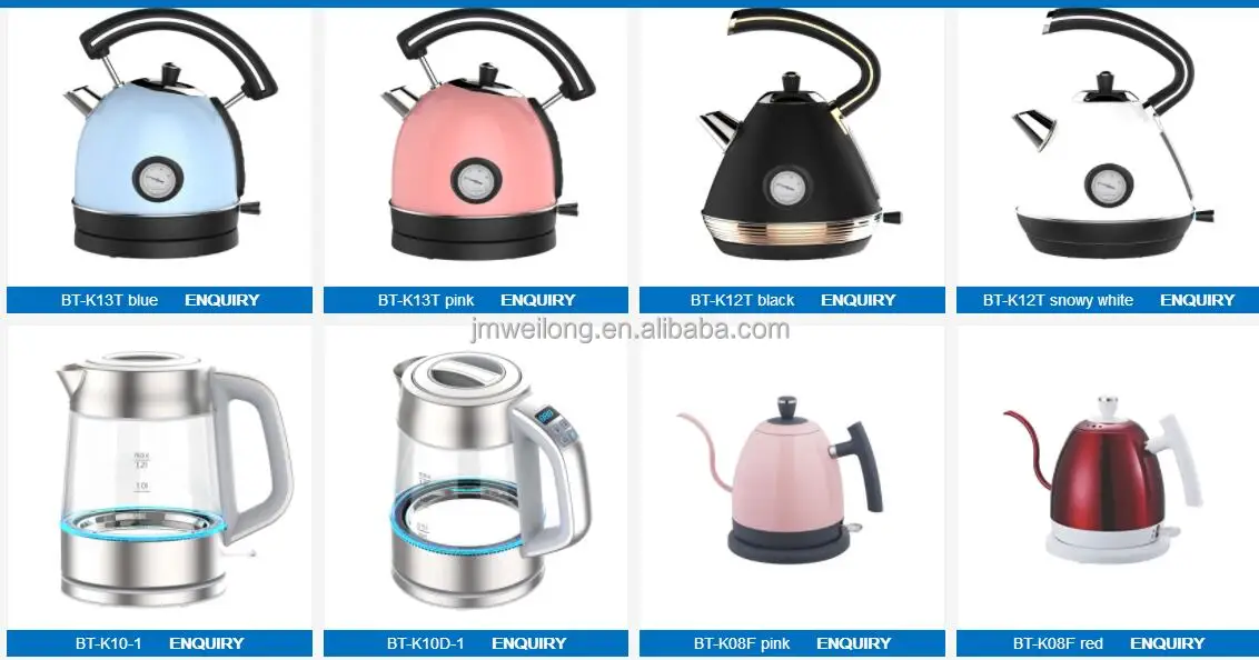 Pukomc Electric Water Kettle with Thermometer 