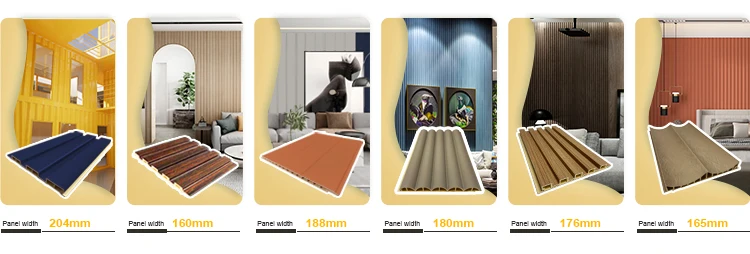 product melinco wall panels for interior wall decor pure gray color boards waterproof composite wood indoor wall plank cladding-4