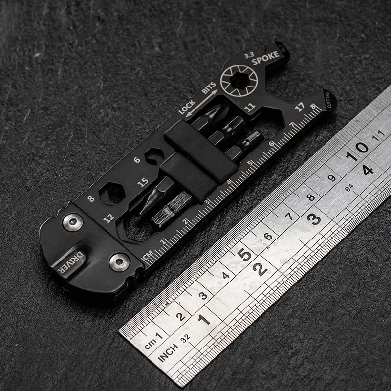 EDC Multifunction Tool Card Combination Tactical Hexagon Screwdriver Set Outdoor Camping Hiking Gear Gadgets Repair Multitool
