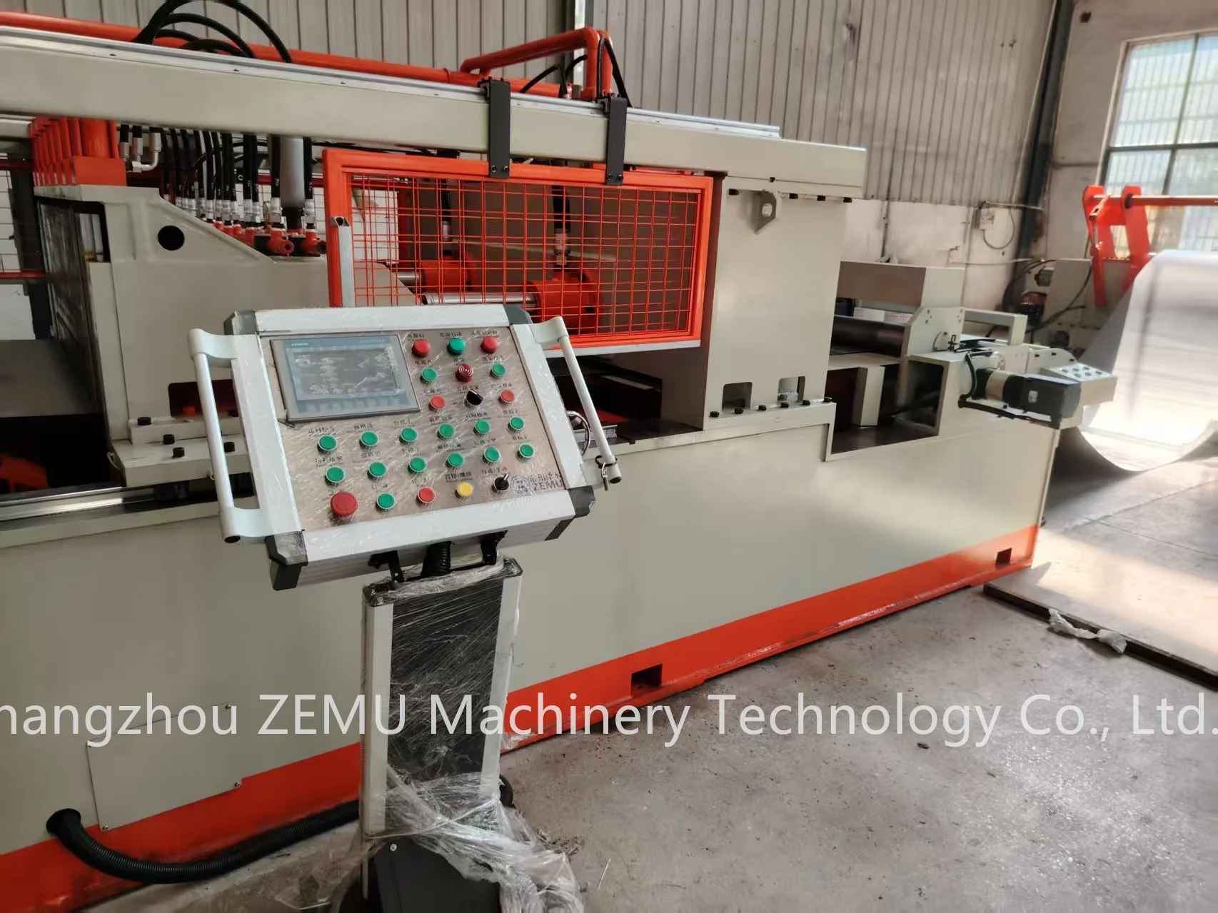 Automatic Transformer Corrugated tank Fin Forming Production Line and ...