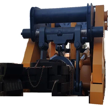 Mechanical and hydraulic forging manipulator with railr 15 ton