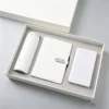 White le buckle 3281 notebook m138 charging treasure 3-piece set