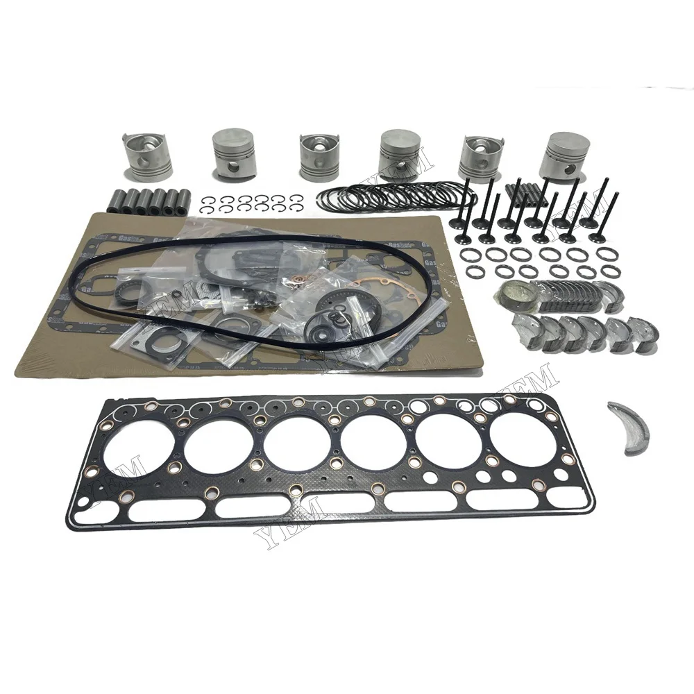 S2802 Overhaul Rebuild Kit (No Liner) for Kubota Tractor M5030DT Engine