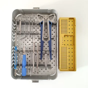Orthopedic Veterinary Instrument Set for Dogs Plate Type with Reusable Syringes for Pet Care