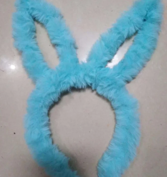 Wholesale Plush Flashing Led Bunny Rabbit Ears Baby Headband For Party ...