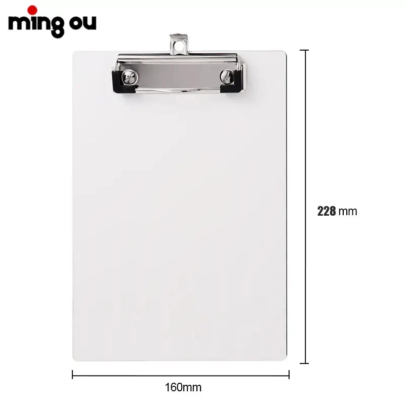 Sublimation MDF File Clip Board Clipboard for Office Stationery