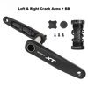 Black-Left & Right Crank Arms + BB