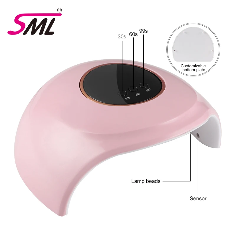 SML 2024 Best Selling T13 Cheap 12pcs 18pcs 30 Pcs UV Light LED Nail Gel Dryer High Power USB Nail Lamp