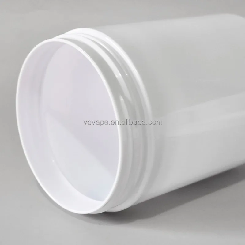 Cosmetic Packaging 50ml 80ml 100g 120ml 150ml 200 Gram 4 Ounce 6 Oz Opaque White Eye Face Cream Plastic Jar with Gasket Hand Pad