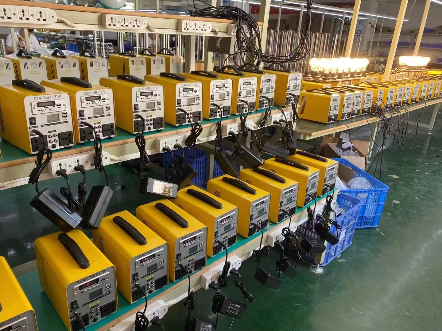 Portable Power Station Ac Dc Solar Power Bank 330w Emergency Pure Sine ...