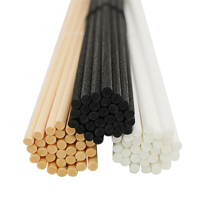 Customizable Sizes and Lengths Fiber Stick Diffuser Sticks Rattan Stick Diffusers for Fragrance Diffusion