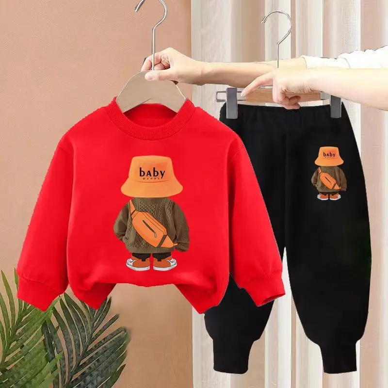 Boys' Autumn Suit 2023 New Children's Sweater Fashionable Kids Spring ...