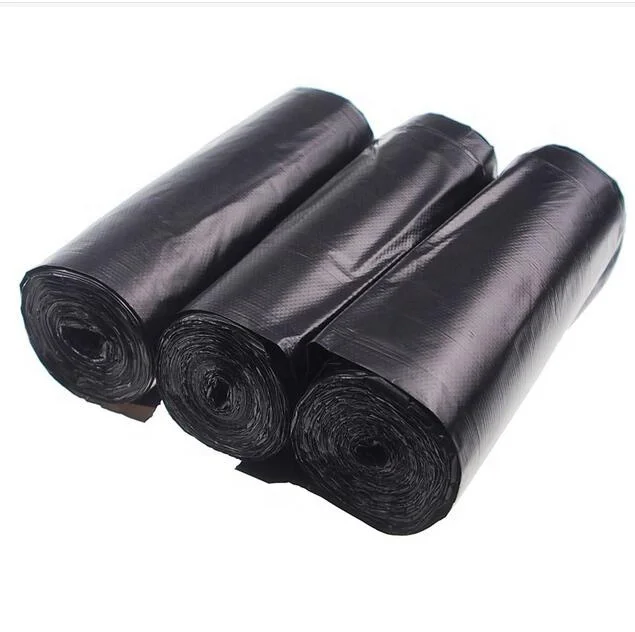 Black Trash Fold Custom Jumbo Black LDPE Biodegradable Roll Manufacturers  Black Plastic 55 Gallon Drawstring Garbage Bags - China Garbage Plastic Bag,  Drawstring Trash Bag