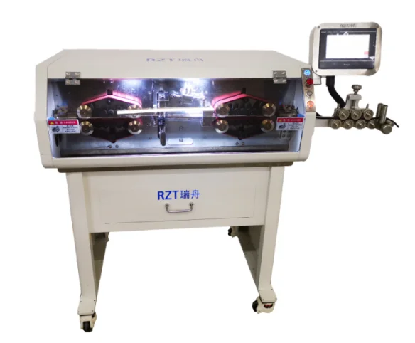 Fully Automatic Large Square New Energy Cable Copper Wire Stripping And Cutting Machine For Bv/bvr/pvc Wire