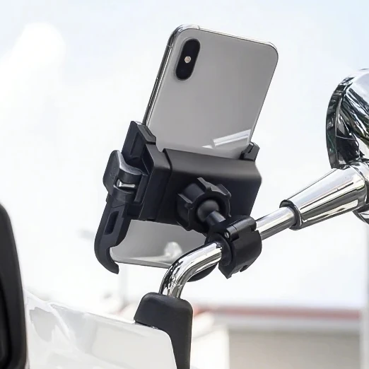 SMNU F1 universalus lankstus naršymo išmaniojojo telefono laikiklis motociklams ir dviračiams, protingas mobiliojo telefono priedas