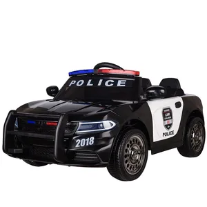 New Police Ride-on Carsjsjxjdkixoxkkxk Unisex for Children Kids Electric Car With MP3 and Remote