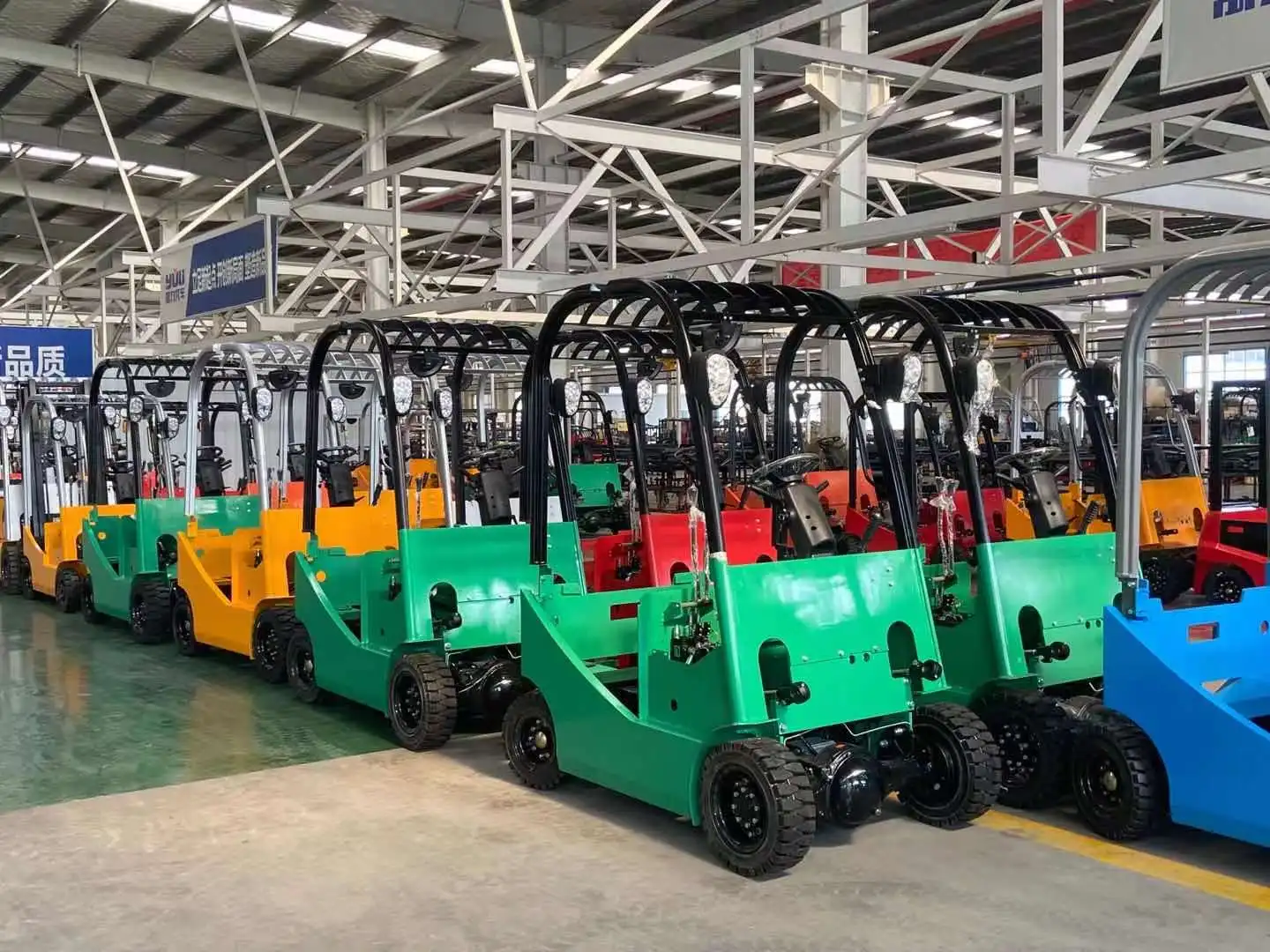 Hot Sales China Factory 48v 60v Forklift Cost 1ton 2ton 3ton Pallet