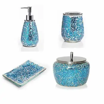 Distributeur de savon et brosse de toilette avec support et gobelet Distributeur de savon et brosse de toilette avec support et gobelet