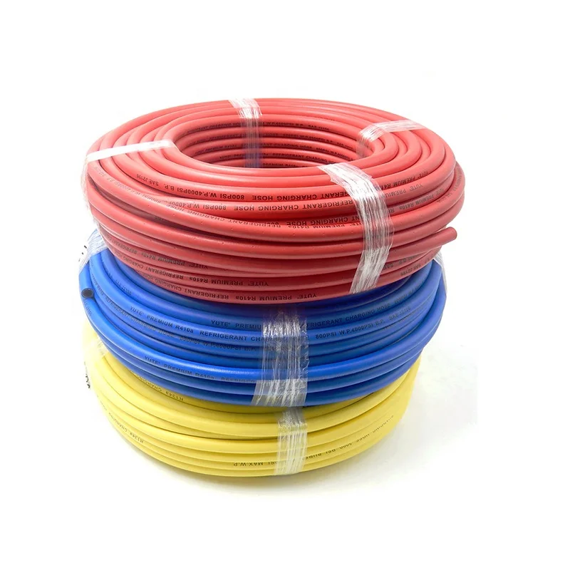 Quality Same CT High Pressure Flexible Refrigerant  Gas R1234yf Charging Hose with ul Approved
