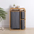 Ins Nordic Foldable Classification Storage Basket Household Dirty Clothes Basket Laundry Storage Rack