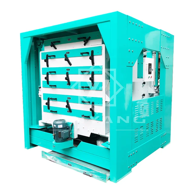 Industrial Rice Sorting Machine Automatic Rotary Plan Sifter for High-Volume Rice Mill Plant Big Capacity Rice Grader