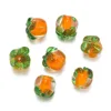 Glass pendant - persimmon